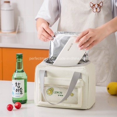 Eco Bento Box Large Waterproof Children Oxford Logo Cooler Bag